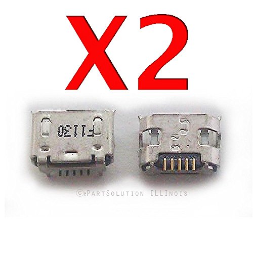 ePartSolution_2X USB Charger Charging Port Dock Connector USB Port for Alcatel A30 9024W Replacement Part USA Seller