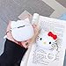 Gift-Hero Compatible with Airpods 1&2 Soft Silicone Cute Case, Cartoon 3D Fun Animal Funny Cool Kawaii Design Designer Kits Character Skin Fashion Cover for Girls Boys Kids Teens Air pods (3D Kitty)