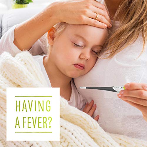 image for iProvèn Best Digital Medical Thermometer for Fever - Oral Thermometer