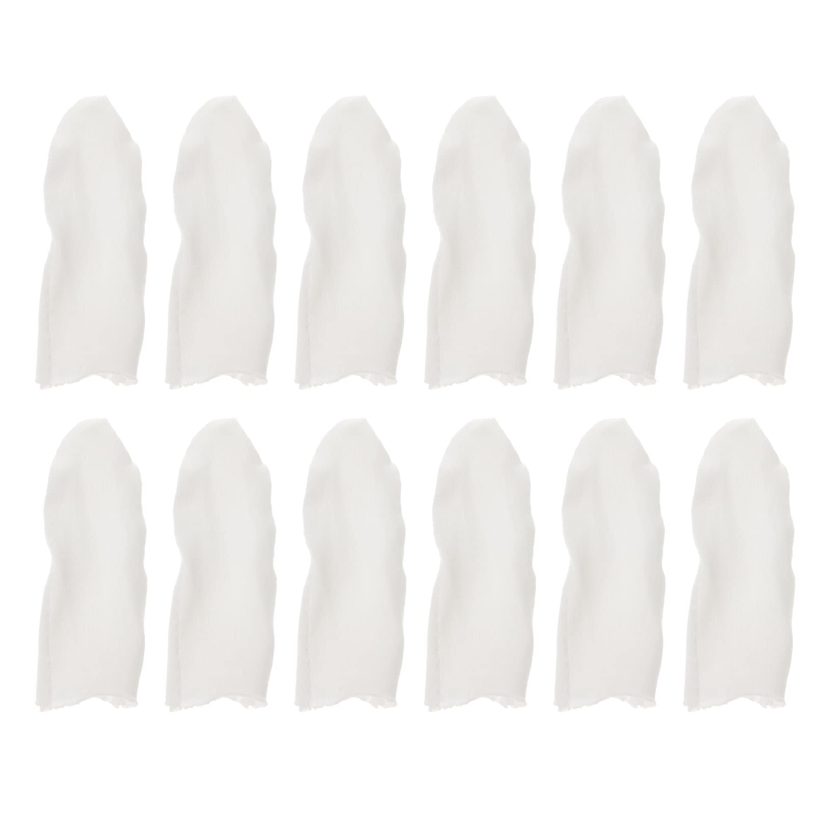Healifty 200Pcs Anti-Slip Finger Cots Sweatproof Protective Finger Covers for Home First Aid and Craft Use