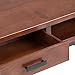SIMPLIHOME Bedford SOLID WOOD Universal TV Media Stand, 53.9 inch Wide, Living Room Entertainment Center, Storage Cabinet with Glass Doors, for Flat Screen TVs up to 60 inches in Dark Tobacco Brown