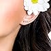 Ear Crawler Earrings Stainless Steel CZ Ear Crawlers Climbers Women Sweep Up Hoop Ear Cuff Pin Vine Wrap Studs Earrings 7 Stars Cubic Zirconia Crystal Pink Rhinestone Clip On Jewelry Golden Plated