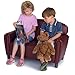 Brand New World Preschool Premium Vinyl Upholstery Sofa -Red
