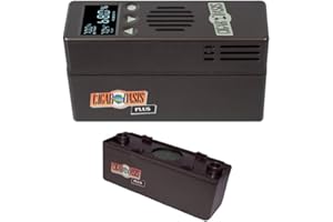 Cigar Oasis Plus 3.0 Electronic Cigar Humidifier with Refill Cartridge Bundle