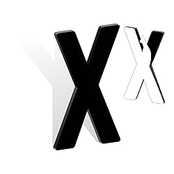 4 Inch Self Adhesive House Numbers, Acrylic Modern