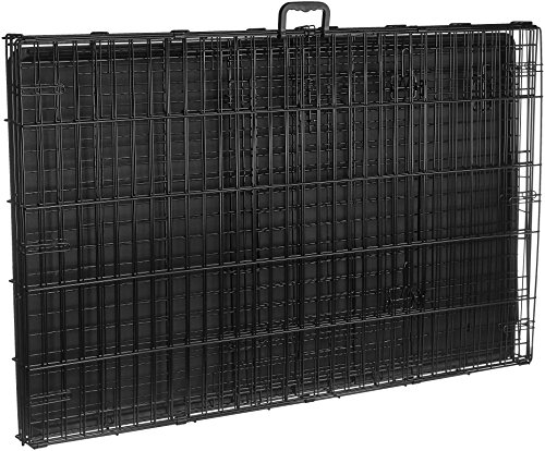 6 AmazonBasics+Double+Door+Folding+Metal+Crate