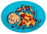 Qshare - Mini Silicone Placemat 11''x8''x1'', One-Piece Plate for Babies, Toddlers, and Kids, Portable BPA-Free FDA Approved Dinnerware, Suctions to Surface, Dishwasher Safe, Microwave Safe ?