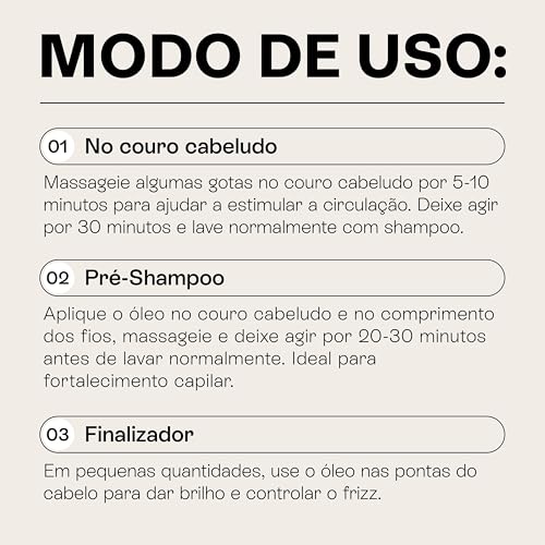 Oleo de Alecrim Capilar – Auxilia no Fortalecimento dos Fios, Crescimento Capilar e Vitalidade – Oleo de Alecrim 100% Puro, Vegetal e Natural. Com Tampa Gotejadora - 140ml Beauts