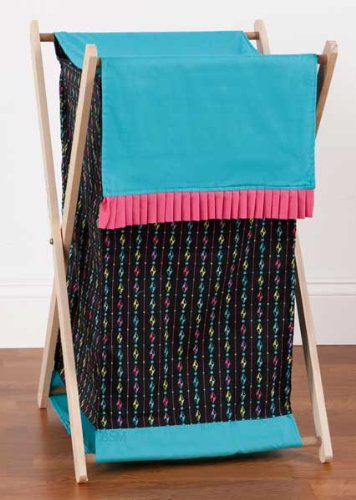 One Grace Place Magical Michayla Hamper, Black, Pink and Turquoise