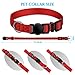 14 PCS Puppy ID Collars Nylon Soft Identification Colorful Adjustable Breakaway Safety Whelping Litter Collars for Pups with Record Keeping Charts 14pcs/Set