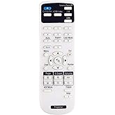 Projector Remote Control Compatible with Epson Projector, Home Cinema, Powerlite, EB, EX, VS, BrightLink, EMP Series Projectors
