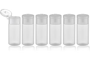 Lulupack 18ml Travel Bottles for Toiletries,6PCS, Travel Size Containers for Shampoo, 0.6 oz