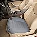 Big Ant Car Seat Cover 1 Piece, PU Faux Leather Bottom Seat Cover, Edge Wrapping Front Seat Protector for Cars (Gray)