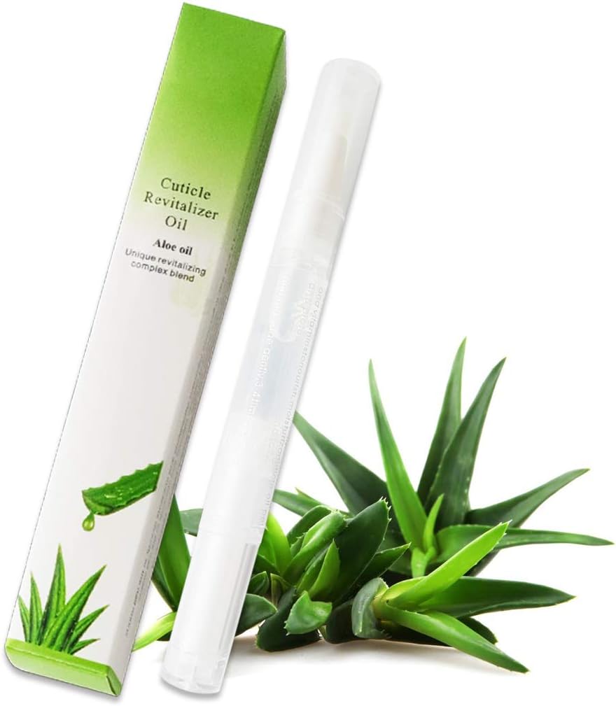 Aloe Faint Scent Smell Gift for Girls Goods Nail Nutrition Oil Pen Nail Treatment Cuticle Revitalizer Oil Prevent Agnail Nail Polish Nourish Skin Drop