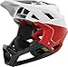 Fox Racing Proframe Helmet Pistol White/Black/Red, L