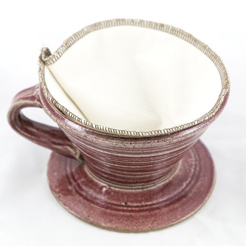 CoffeeSock Reusable Filters Made To Fit Hario v60-01 - GOTS Certified Organic Cotton Reusable Coffee Filters (V60-01)