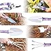 FUZHEN Gardening Tools Set, 5 Piece Gardening Gifts Gardening Planting Gardening Tools Set Home Gardening Flowers Vegetables Potted Flowers Trim Loosing Planting Tools (5 Piece Purple)thumb 1