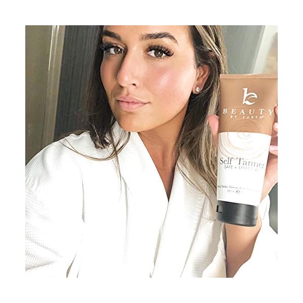 Organic-Natural-Self-Tanner-Sunless-Tanning-Lotion-Non-Streaking-Cream-Develops-a-Bronze-and-Golden-Self-Tan-in-a-Few-Hours-Non-Toxic-and-Dye-Free-Formula-is-For-All-Skin-Types-Light-Fair-Medium-Dark- Organic & Natural Self Tanner - Sunless Tanning Lotion - Non-Streaking Cream Develops a Bronze and Golden Self Tan in a…