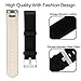 Mkeke Fitbit Charge 2 Bands, Premium Vintage Genuine Leather Replacement Wristbands Adjustable Sport Strap for Fitbit Charge 2 Smartwatch Fitness Wristband(Black/Brown)