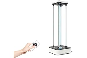 UVC Light U V& 0 Z with 3-Speed15/30/60 Minutes Timing and Remote Control (Remote Control Included) for Home Office Schools K