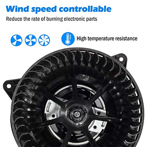 AUTEX HVAC Blower Motor Assembly 700105 Replacement for Ford Focus 2000 ...