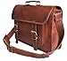 vintage crafts Leather Briefcase for Men and Women 16 inch Handmade Leather Messenger Bag for Laptop Best Computer Satchel Distressed Bag