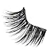 Lash'd Up Dramatic Magnetic Eyelashes Full Eyes Premium Grade Silk Bold Glam [No Glue] Child Cancer Partner Better Than 3 Magnets Reusable False Lashes | Undress me