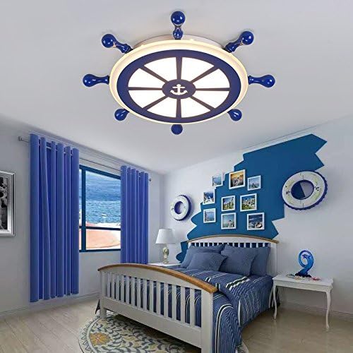 Lemumu Kinderzimmer Mediterranen Stil Licht Amerikanischen Minimalistischen Regiert Die Jungen Die Lampen Led Lampe Kinderzimmer Zimmer Decke C Lumiere Blanche 65cm Rose C Lumiere Blanche 65cm Rose E27 Amazon De Beleuchtung