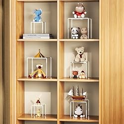 NIUBEE 2 Set Acrylic Risers Display for Funko POP