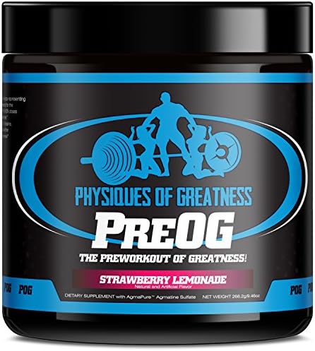 Physiques Of Greatness - PreOG Strawberry Lemonade 9.46 Oz