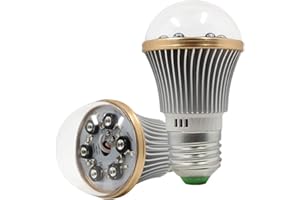 IR Illuminator DIY Total Invisible 940NM [Light Bulb Lamp] with Light Sensor (6 High Power LED illuminators), to Enhance Nigh
