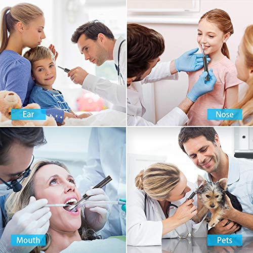 Ear Wax Removal, Earwax Endoscope Remover Tools Ear Scope Otoscope with Light Wireless Ear Camera 1080P HD with 6 LED Lights Ear Cleaner Earwax Candles for iPhone, iPad, Android Smart Phones, Tablet