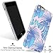 AknaCase Case Compatible with iPhone 6 Plus & 6s Plus, Tropical Leaves Pattern, Akna Hard Silicon Back Cover for Girls (48-U.S)
