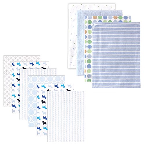Flannel Receiving Blanket 10-Pack