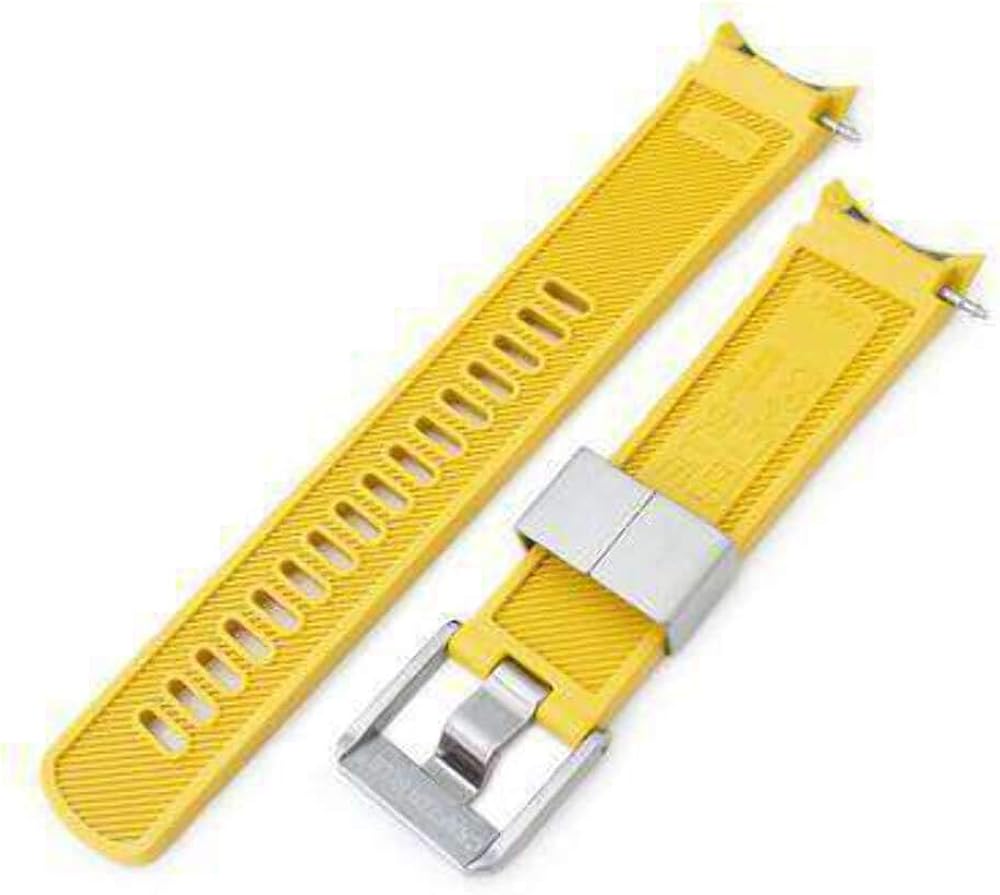 Strapcode 22mm Crafter Blue - Banda de Reloj con Correa Curva ...