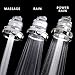 NatureSpa Filtered Shower Head - Anti-Clog Anti-Leak Fixed Chrome Showerhead With Filter - Ultimate Shower Experience Even At Low Water Flow & Pressure - Save Money & Water & Prevent Harmful Chemicals