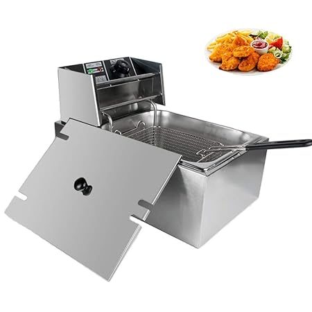 Aiwer Sartén Equipo de Cocina Máquina de freidora eléctrica ...
