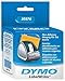 DYMO LW Hanging File Tab Insert Labels for LabelWriter Label Printers, White, 9/16'' by 2'', 1 roll of 260 (30376)