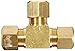Anderson Metals - 50064-06 50064 Brass Compression Tube Fitting, Tee, 3/8