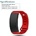 Feskio Samsung Gear Fit 2 Pro/Fit 2 SM-R360 Replacement Watch Band Strap Accessory Soft Silicone Wristband Strap Sport Band Bracelet for Samsung Gear Fit 2 Pro/SM-R360 Smartwatch