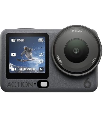 DJI Câmera de ação Action 2 Dual Screen Combo - 4K com duas telas