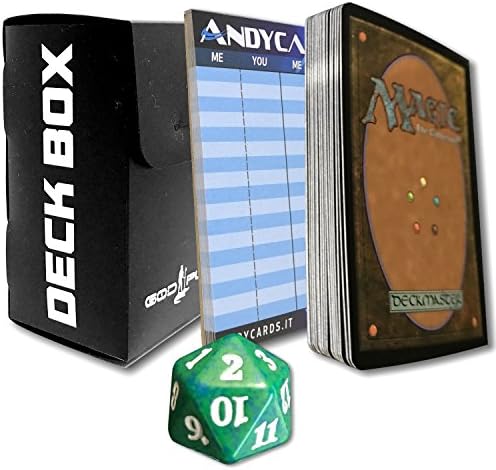 Complete set 4x (20 total cards) of the 5 Full Art Basic Land cards from UNSTABLE in ENGLISH - MTG - Magic The Gathering + Spindown Dice Life Counter + God Player Deck Box + Andycards Scorepad