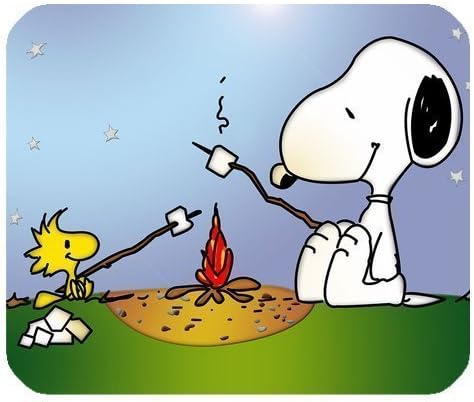 Rubber Mouse Pad/Mat, Cartoon Snoopy Mouse Pads, Office Products