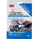 3M Quick Headlight Clear Coat, Cleans and Prevents Lens Yellowing