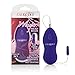 CalExotics Whisper Micro Bullet – Self Heating Wired Pocket Bullet Vibrator - Remote Control Sex Toys for Couples - Adult Egg Massager - 1.25 Inch - Purple