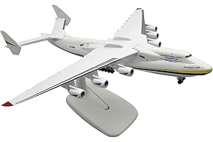 Suapouen Metal Alloy Antonov An-225 Mriya Airplane Model 1/400 Scale Replica Model