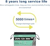 Generic 48V LiFePO4 Leisure Battery 15kWh 300Ah 3840Wh 4-P pack series view 3