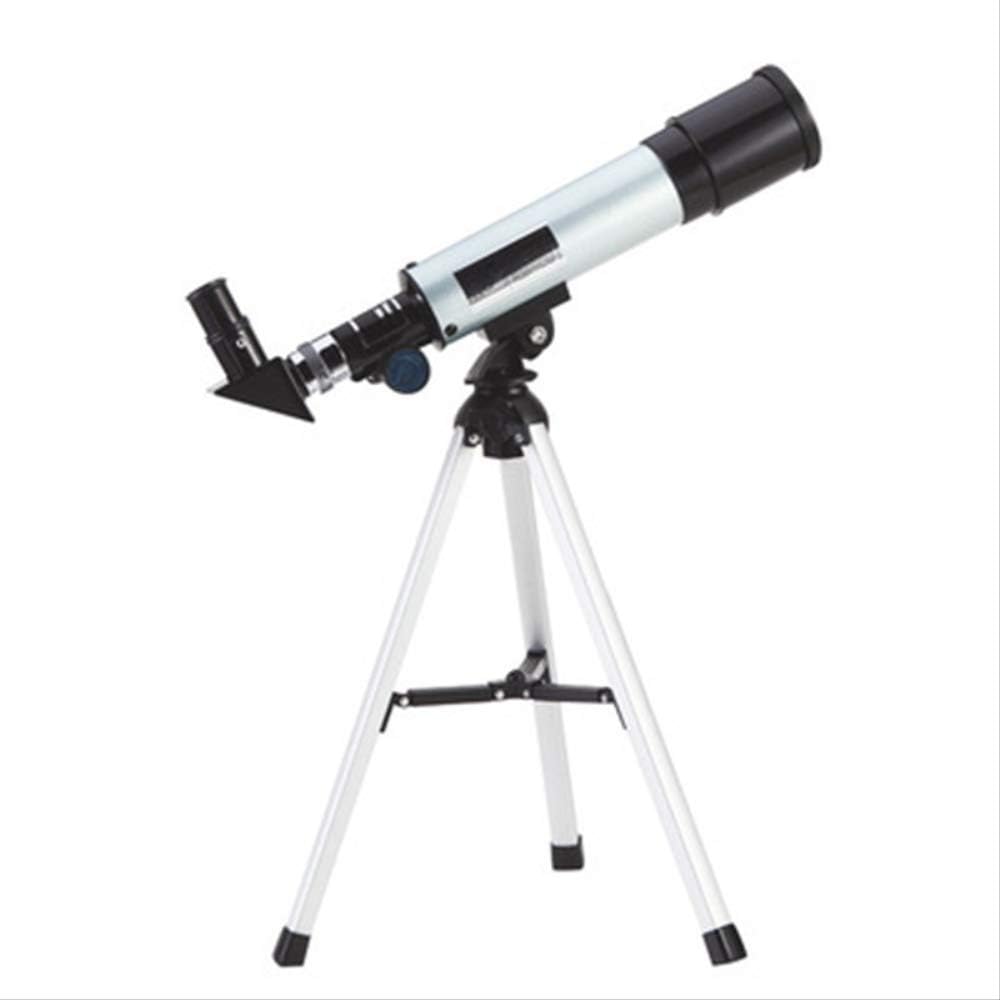 GYFKK telescope Professional Astronomical Telescope With Tripod Outdoor Monocular Zoom Telescope Spotting Scope For Watching Moon Stars Sliver
