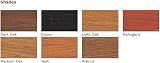 Rustins Quick Dry Outdoor Wood Stain Satin Walnut 250ml Durable Finish view 2