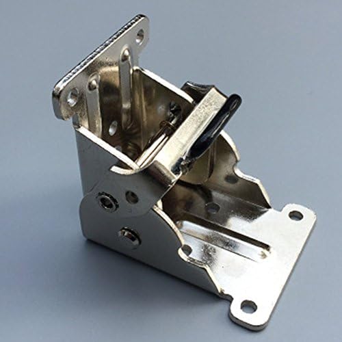 Tables and Chairs Legs Folding Hinge Furniture Stainless Steel Hardware Accessories (Sliver)